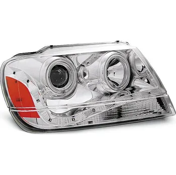 Přední světlomet TUNING-TEC Přední světla Jeep Grand Cherokee 99-05 - černé 1