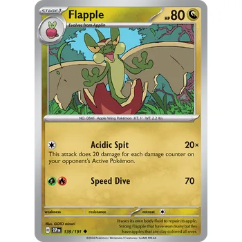 Karetní hra Flapple 139/191 - Surging Sparks Typ karty: Non-Holo