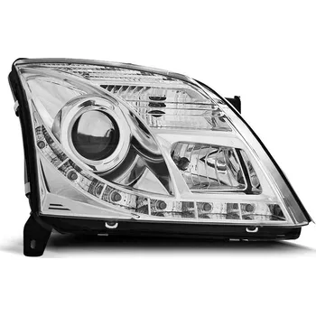 Přední světlomet TUNING-TEC Přední světla Opel Vectra C 02-05 s homologovaným denním svícením XENON D2S - chrom