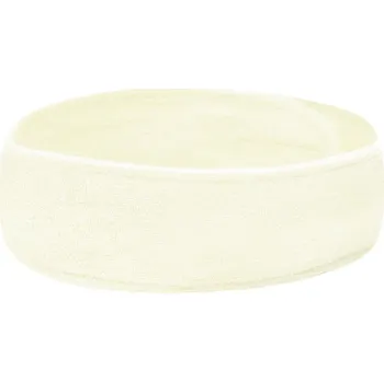 Čelenka Opaska frotte kremowa