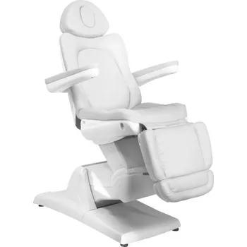 Pedikérské křeslo Elektrické kosmetické křeslo Azzurro 870 s 3 motory, bílé