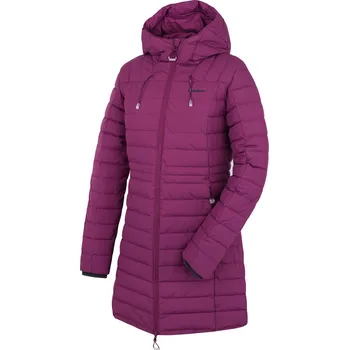 Dámský kabát Husky Dámský péřový kabát Daili L XL, deep wine