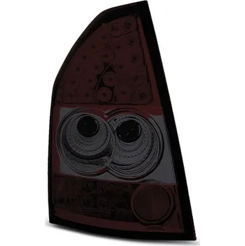 Zadní světlomet TUNING-TEC Zadní světla Chrysler 300C / 300 09-10 - kouřové/červené LED