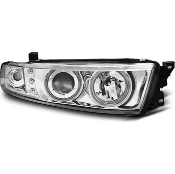 Přední světlomet TUNING-TEC Přední světla Mitsubishi Galant 8 (EA0) 96-06 Angel Eyes CCFL - chrom