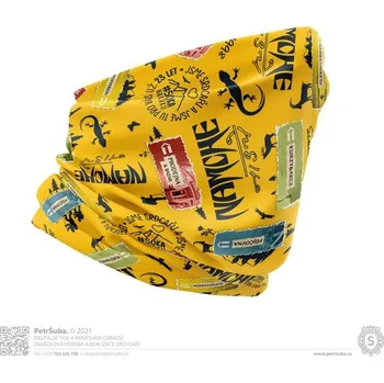 Šátek Namche Šátek Namche Outdoor multifunkční žlutý