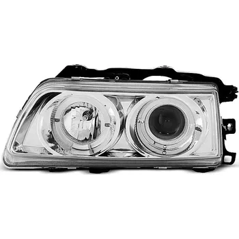 Přední světlomet TUNING-TEC Přední světla Honda CRX 90-92 Angel Eyes - chrom