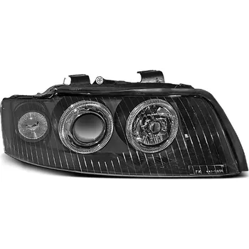 Přední světlomet TUNING-TEC Přední světla Audi A4 8E 01-04 Angel Eyes černé