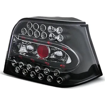 Zadní světlomet TUNING-TEC Zadní světla VW Golf IV 98-03 - krystal/černé LED 1