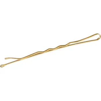 Kadeřnické sponky E-64 36 ks. 6 cm zlatá