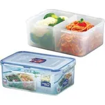 Dóza na potraviny s přihrádkami Lock&Lock HPL825B 2,3l