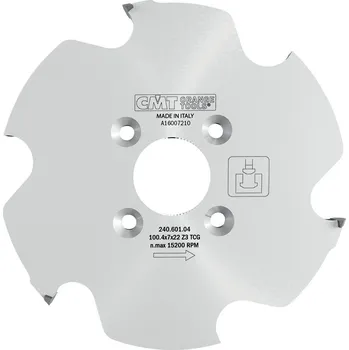 CMT Orange Tools CMT Kotouč lamelovací pro Lamello P-Systém - D100,4x7 d22 Z6, HW