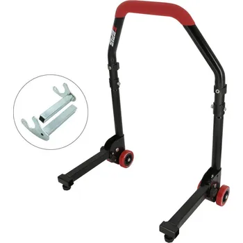 SEFIS M20 sklopný pojízdný univerzální moto stojan zadní - háky