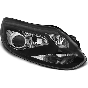 Přední světlomet TUNING-TEC Přední světla Ford Focus MK3 11+ černá LED TUBE 1