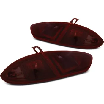 Zadní světlomet TUNING-TEC Zadní světla Seat Leon 09-13 - kouřové/červené LED BAR