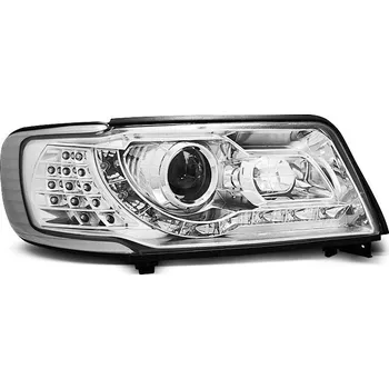 Přední světlomet TUNING-TEC Přední světla Audi 100 C4 91-94 s LED blinkrem - chrom