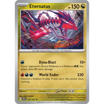 Karetní hra Eternatus 141/191 - Surging Sparks Typ karty: Reverse Holo
