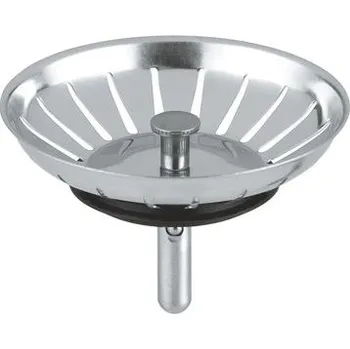 Vodovodní baterie Grohe Dřezová zátka se sítkem, nerez 42580SD0