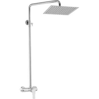 Sprchový set JB Sanitary Sprchová sestava s baterií DOKA s horním vývodem, 30x30cm