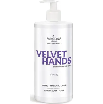 Péče o ruce Farmona sametový krém-maska na ruce 500 ml