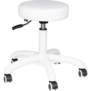 Stolička Kosmetická stolička AM-303-2 bílá