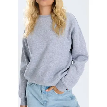 Dámská mikina Sinsay - Mikina - šedá - 6435J-9MM - 6435J-9MM-XS-1