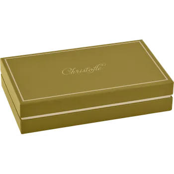 Příbor Christofle Dětský postříbřený příbor (lžička, vidlička), Talisman, béžová B00101334