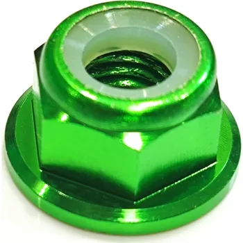 Matice FlyFishRC Matice motorů M5 hliníkový elox Barva: Green