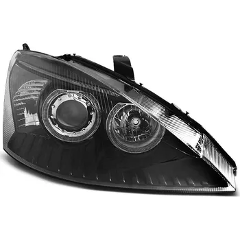 Přední světlomet TUNING-TEC Přední světla Ford Focus 98-01 Angel Eyes - černé 1
