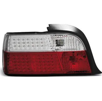 Zadní světlomet TUNING-TEC Zadní světla BMW E36 92-98 coupe/cabrio - krystal/červené LED