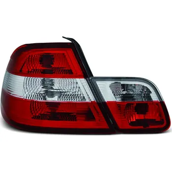Zadní světlomet TUNING-TEC Zadní světla BMW E46 99-03 coupe - červené/bílé