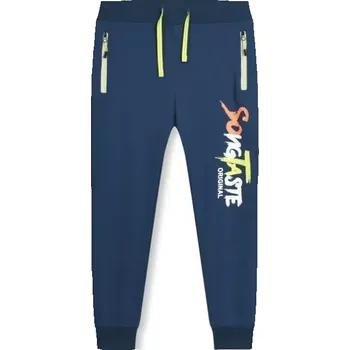 Chlapecké bavlněné tepláky Kugo - vel. 164 modré