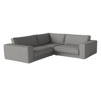 Sedací souprava Noora, Čalounění Qual light grey