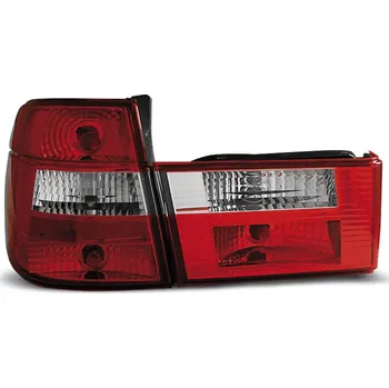 Zadní světlomet TUNING-TEC Zadní světla BMW E34 combi 91-96 - bílé/červené