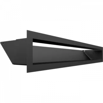 Krbová obestavba Krbová mřížka Luft 90x600 mm černá
