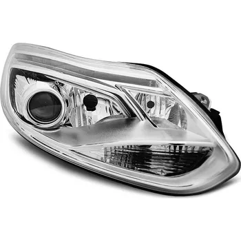Přední světlomet TUNING-TEC Přední světla Ford Focus MK3 11+ chrom LED TUBE 1