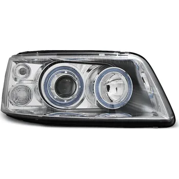 Přední světlomet TUNING-TEC Přední světla VW T5 03-09 Angel Eyes - chrom