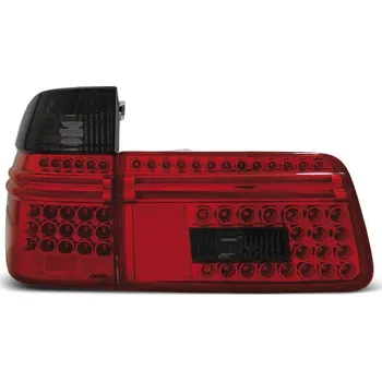 Zadní světlomet TUNING-TEC Zadní světla BMW E39 97-00 combi - kouřové/ červené LED