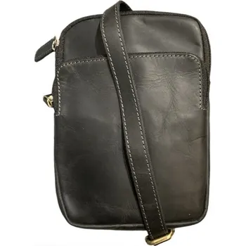 Green Wood menší pánská kožená taška černá 826 Mini black