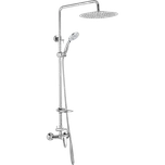 JB Sanitary Sprchová sestava s baterií DOKA s horním vývodem, průměr 25cm, s příslušenstvím