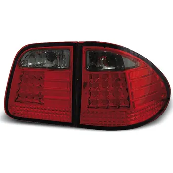 Zadní světlomet TUNING-TEC Zadní světla Mercedes Benz W210 Combi E-Klasse 93-00 - kouřové/červené LED
