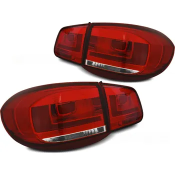 Zadní světlomet TUNING-TEC Zadní světla VW Tiguan 07-11 červené/bílé LED BAR