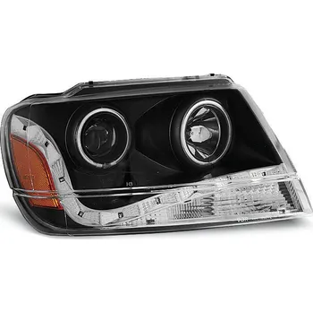 Přední světlomet TUNING-TEC Přední světla Jeep Grand Cherokee 99-05 - černé