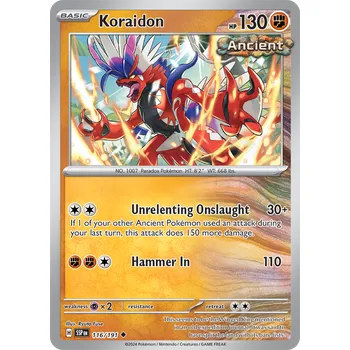 Karetní hra Koraidon 116/191 - Surging Sparks Typ karty: Non-Holo