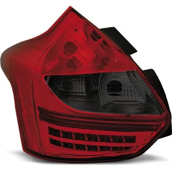 Zadní světlomet TUNING-TEC Zadní světla Ford Focus III 11- hatchback - červené/kouřové LED