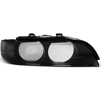 Přední světlomet TUNING-TEC Přední světla BMW E39 95-00 - kryty světel, náhradní sklo D2S - černé/ kouřové