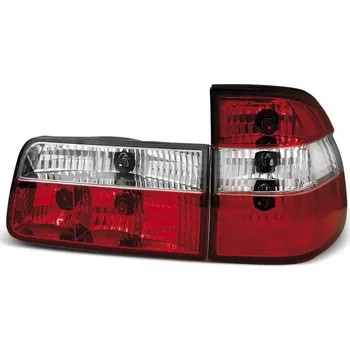 Zadní světlomet TUNING-TEC Zadní světla BMW E39 Touring 97-04 - bílé/červené