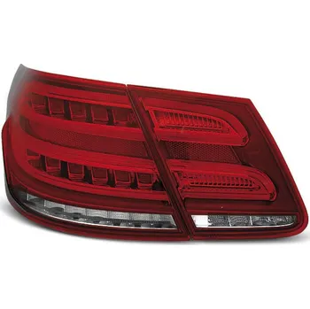 Zadní světlomet TUNING-TEC Zadní světla Mercedes Benz W212 E-Klasse 09-13 sedan - červené/krystal LED BAR 2