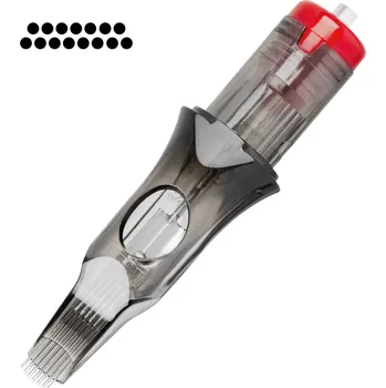 Tetovací jehla Cartridge na tetovanie El Cartel V2 - 0.30 LongTaper 15RM