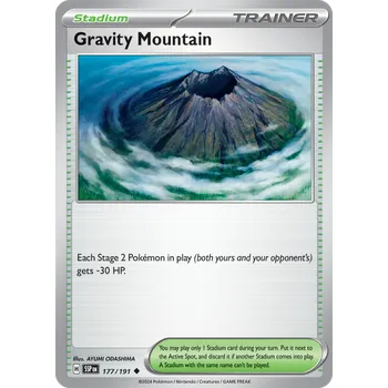 Karetní hra Gravity Mountain 177/191 - Surging Sparks Typ karty: Non-Holo