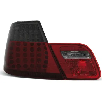 Zadní světlomet TUNING-TEC Zadní světla BMW E46 98-03 coupe - kouřové/červené LED